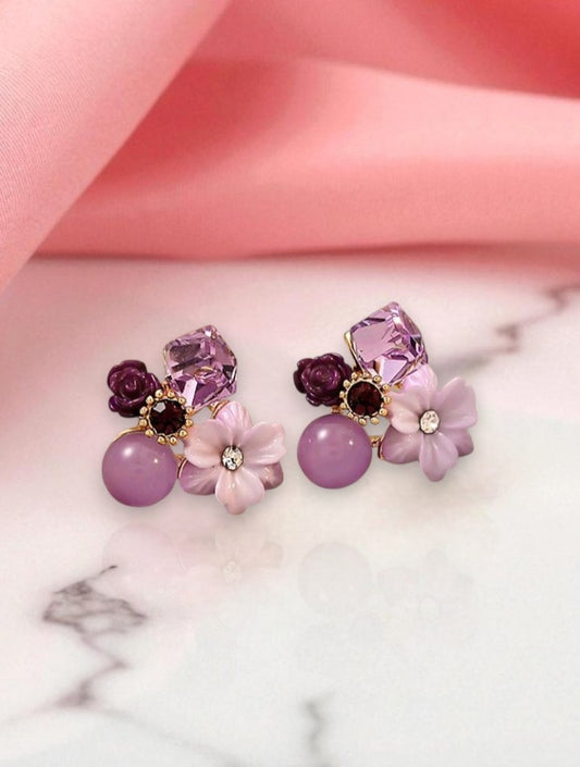 Aretes Vintage Violet 💜